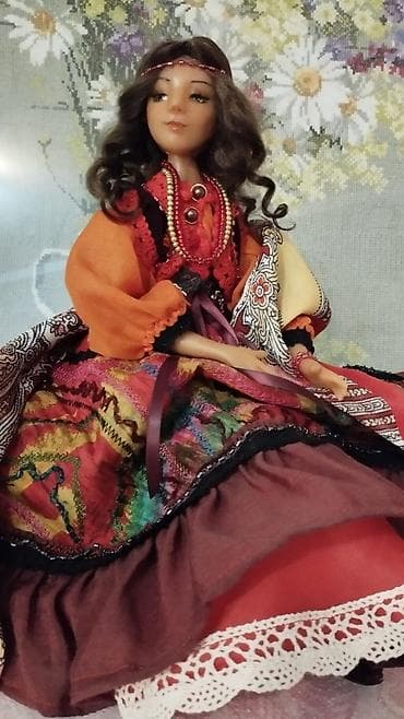 сколько стоит кукла лабубу: Коллекционная кукла в этническом стиле -Материалы - запекаемая — 3