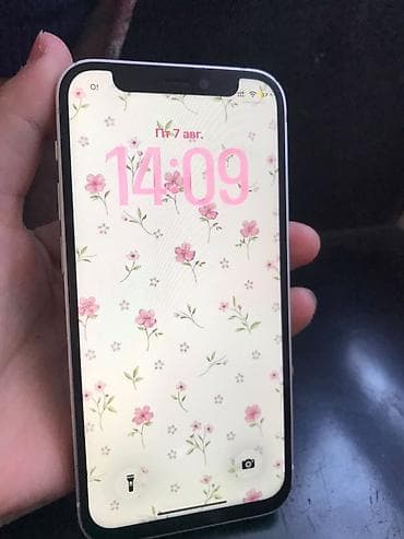 заблокированные айфоны: IPhone 12 mini, Б/у, 128 ГБ, Белый, 80 % — 2
