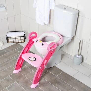 одежды для новорожденных: Детская накладка на унитаз сиденье на унитаз «пингвин», цвет только — 1