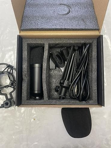 hyper x cloud: Настольный проводной микрофон Ritmix RDM‑160 Black — решение для — 3
