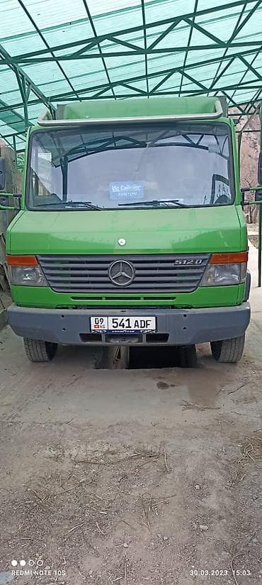 Грузовик, Mercedes-Benz, Дубль, Б/у