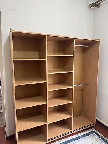 Шифоньер, шкаф для одежды, Прямой, ЛДСП