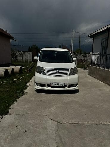 камри 50 европеец салон: Toyota Alphard: 2005 г., 3 л, Автомат, Газ, Минивэн — 2