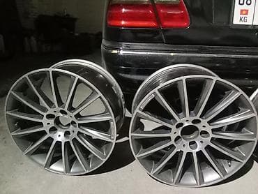 geely galaxy e5: Литые Диски R 18 AMG, Комплект, отверстий - 5, Б/у — 2