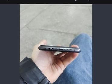 телефон буушный: IPhone 11, Б/у, 64 ГБ, Черный, Зарядное устройство, Защитное стекло, Чехол, 92 % — 2