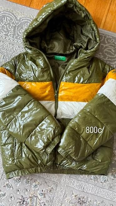военный куртки: Детская одежда и верхняя одежда - Флисовая куртка H&M, тёплый — 7
