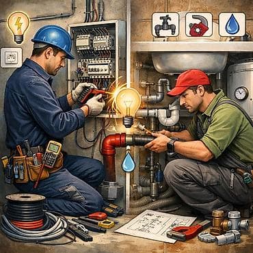 Электрик | Установка счетчиков, Установка стиральных машин, Демонтаж электроприборов Больше 6 лет опыта