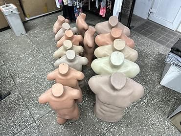 Манекен Торс, Материал: Пластик, Б/у