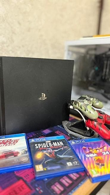 nitendo switch: Игровая консоль Sony PlayStation 4 Pro (черная) в комплекте. Состав — 1
