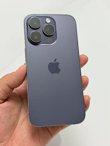IPhone 14 Pro, Б/у, 256 ГБ, Deep Purple, Защитное стекло, Чехол, 100 % at lalafo.kg IPhone 14 Pro, Б/у, 256 ГБ, Deep Purple, Защитное стекло, Чехол, 100 %