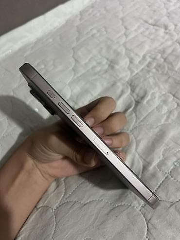 титан обмен: IPhone 16 Pro Max, Б/у, 256 ГБ, Natural Titanium, Наушники, Защитное стекло, Чехол, 93 % — 6