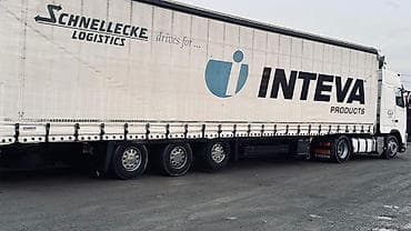 Портер, грузоперевозки: Грузоперевозки еврофурой Volvo FH + тентованный полуприцеп Schmitz - — 1