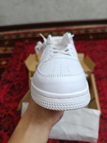 nike air force оригинал: Мужские кроссовки, 41, Nike, Новый, цвет - Белый, Самовывоз — 3