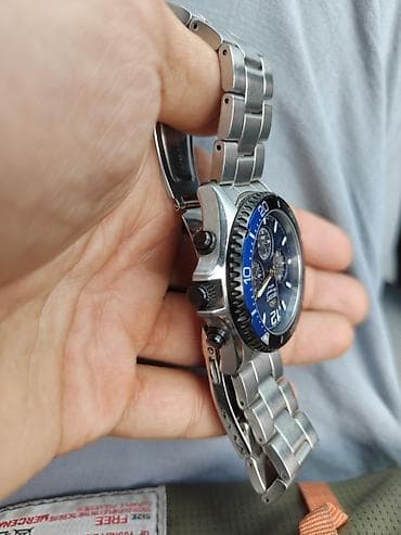 Аксессуарлар: Orient ОРИГИНАЛ Chronograph 20 bar – кварцевые наручные часы на — 1