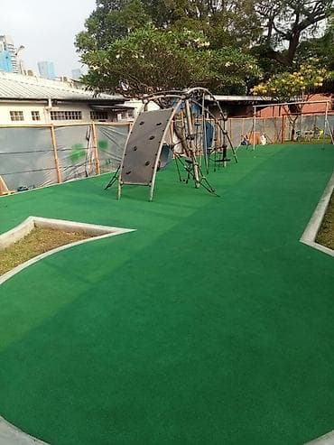 нумерация: Резиновое покрытие для спортивных и детских площадок - Тип — 4