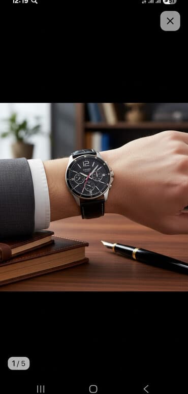 Классические часы часы, Casio, Водонепроницаемые, Мужские