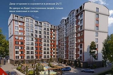мкр кок жар: 1 комната, 41 м², Элитка, 10 этаж, Готовая ПСО (под самоотделку) — 1