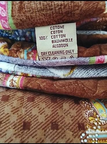 материал бархат: Покрывало для кровати, Новый, Все сезоны — 4