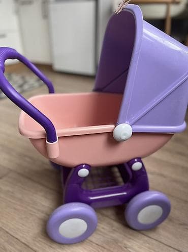 Детская коляска для кукол - Игровая коляска-люлька из прочного