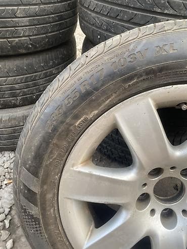 диски борбет а: Комплект колес BMW на 17 дюймов. - Диски: легкосплавные, 5-спицевые — 3