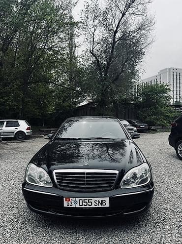 e500 124: Mercedes-Benz S-Class: 2000 г., 5 л, Автомат, Бензин, Седан — 2