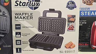 Вафельница Starlux SL-22017 - Мощность: 1000 Вт (Full Power) —
