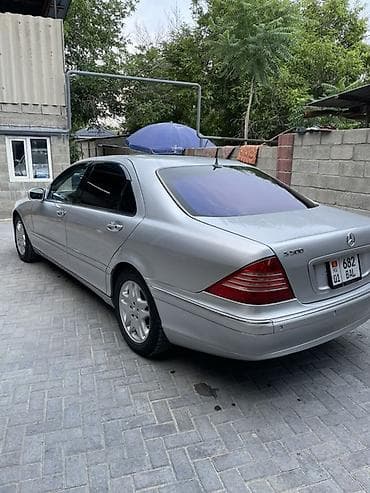 5: Mercedes-Benz S-Class: 2001 г., 5 л, Автомат, Бензин, Седан — 6