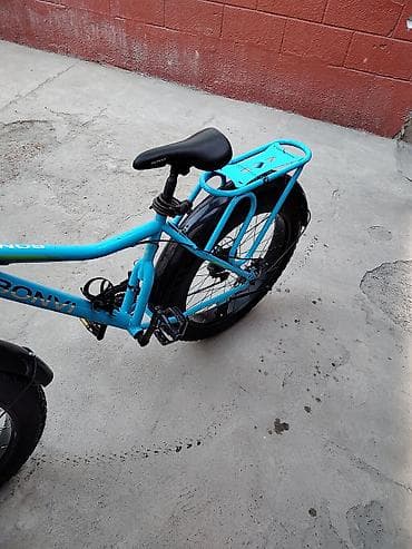 велосипед взрослый: Фэтбайк BONVI, ярко-голубая рама. подходит для города и села и для — 2