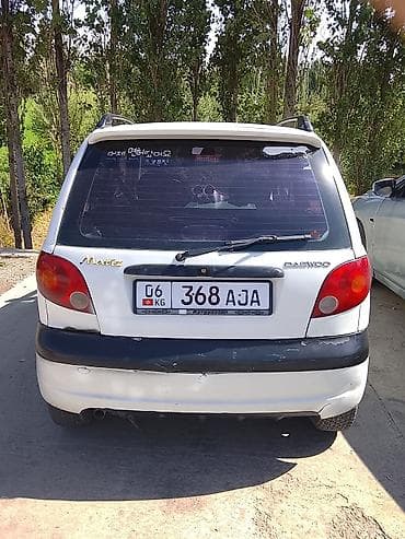 тонерофка на авто: Daewoo Matiz: 2005 г., 0.8 л, Автомат, Бензин, Хэтчбэк — 2