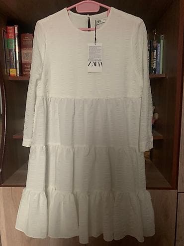 Повседневное платье, Лето, Оверсайз, M, L