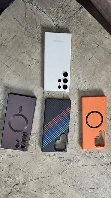 чехии: Samsung Galaxy S23 Ultra, Б/у, 256 ГБ, цвет - Белый — 3