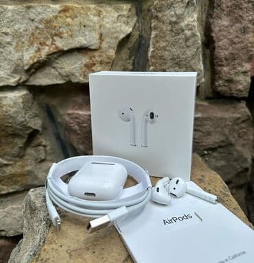 скупка аирподс: Вкладыши, Apple, Новый, Беспроводные (Bluetooth), Классические — 2