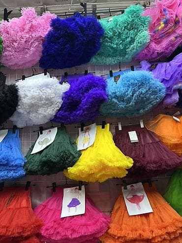 Платья: Детское платье, цвет - Красный, Новый — 9