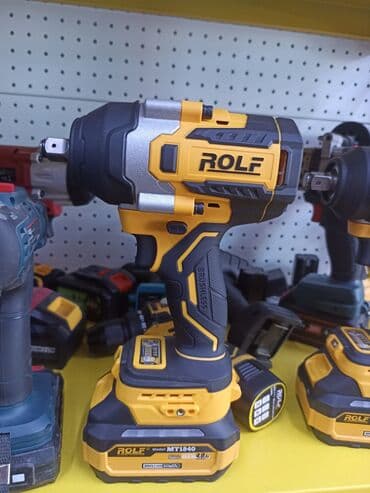 дрель настольный: Два бесщеточных импульсных гайковерта ROLF MT1840. Инструменты — 2