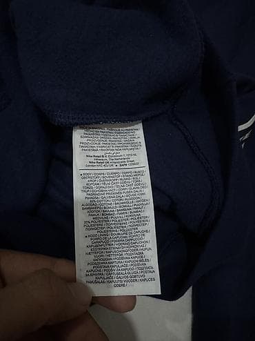 джог: Мужской спортивный костюм, M, L, Nike, Новый, цвет - Синий, Самовывоз — 7