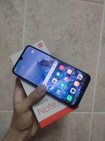redmi note 8 128 gb: Redmi, Redmi Note 7, Б/у, 128 ГБ, цвет - Синий, 2 SIM — 1