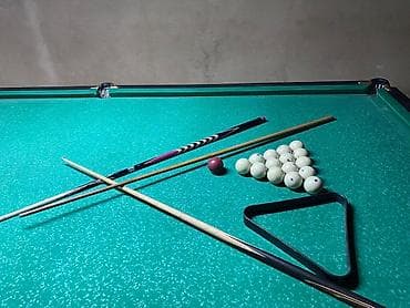 Игровой комплект для дома/клуба: бильярдный стол и теннисный стол