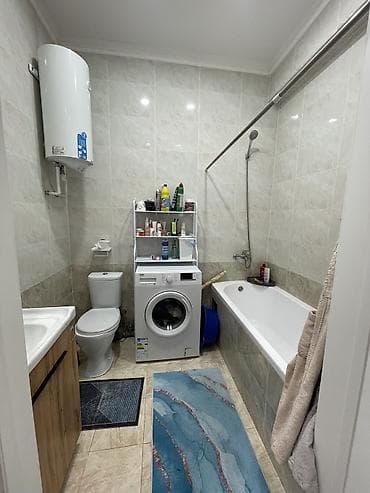 квартира сдаётся кара жыгач: 1 комната, 32 м², Индивидуалка, 3 этаж, Евроремонт — 2