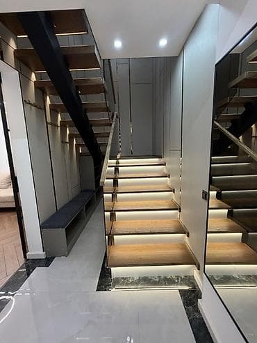 hostel osh: 3 комнаты, 87 м², Элитка, 9 этаж, Дизайнерский ремонт — 4