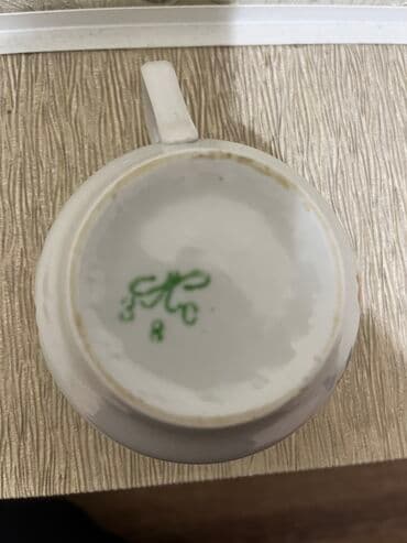 уголь дордой: Чайный сервиз советских времен, .Полонский фарфоровый завод — 5