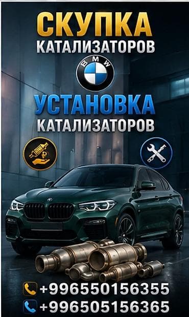 Сервис по работе с автомобильными катализаторами (BMW): - Скупка