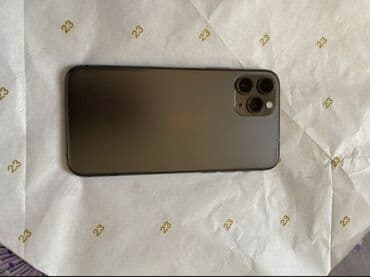 компьютеры каракол: IPhone 11 Pro, Колдонулган, 64 ГБ, Desert Titanium, Заряддоочу түзүлүш, Коргоочу айнек, Каптама, 74 % — 1