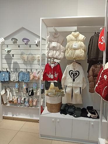 юбки для девочек: Комплект, цвет - Белый, Б/у — 1