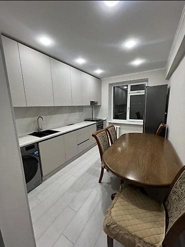 посуточная аренда квартир в бишкеке: 3 комнаты, С мебелью полностью — 7