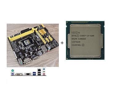 h81mk: Материнская плата для ПК, Б/у, Asus, LGA1150, Micro-ATX — 1