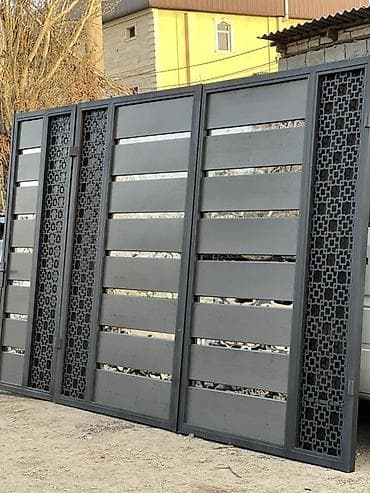 изготовление прихожей на заказ: Металлические ворота и калитки под заказ - Тип: распашные и откатные — 7