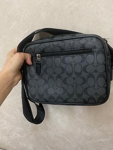 барсетка для мальчиков: Сумка через плечо COACH New York, мужская/унисекс. - Материал — 3