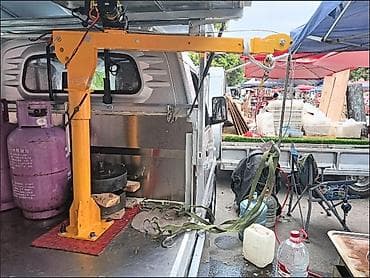 v mount: Мини автокран Грузоподъёмность от 100кг до 400кг 12v 24v 48v — 2