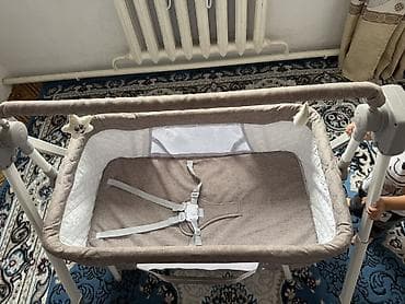 Люлька, Колыбель, Металл, цвет - Бежевый