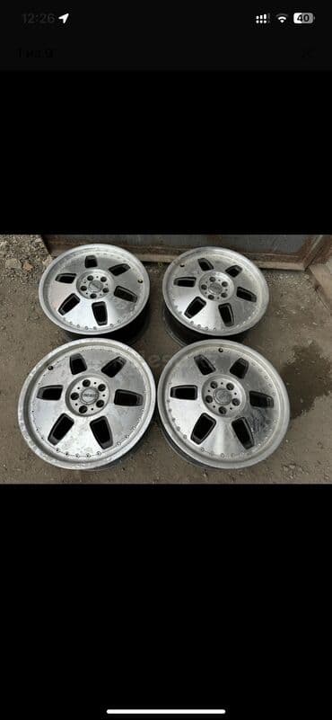 продаю титан диск на ниву: Литые Диски R 17 Комплект, отверстий - 5, Б/у — 1